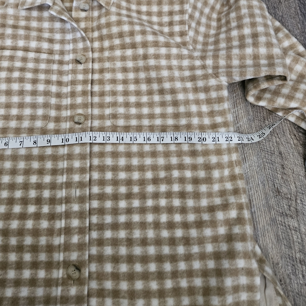 Frame Gingham Shacket - image 3